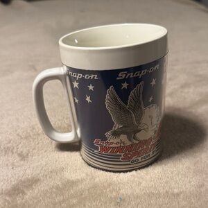 Snap Winning Spirit Blue and White Mug